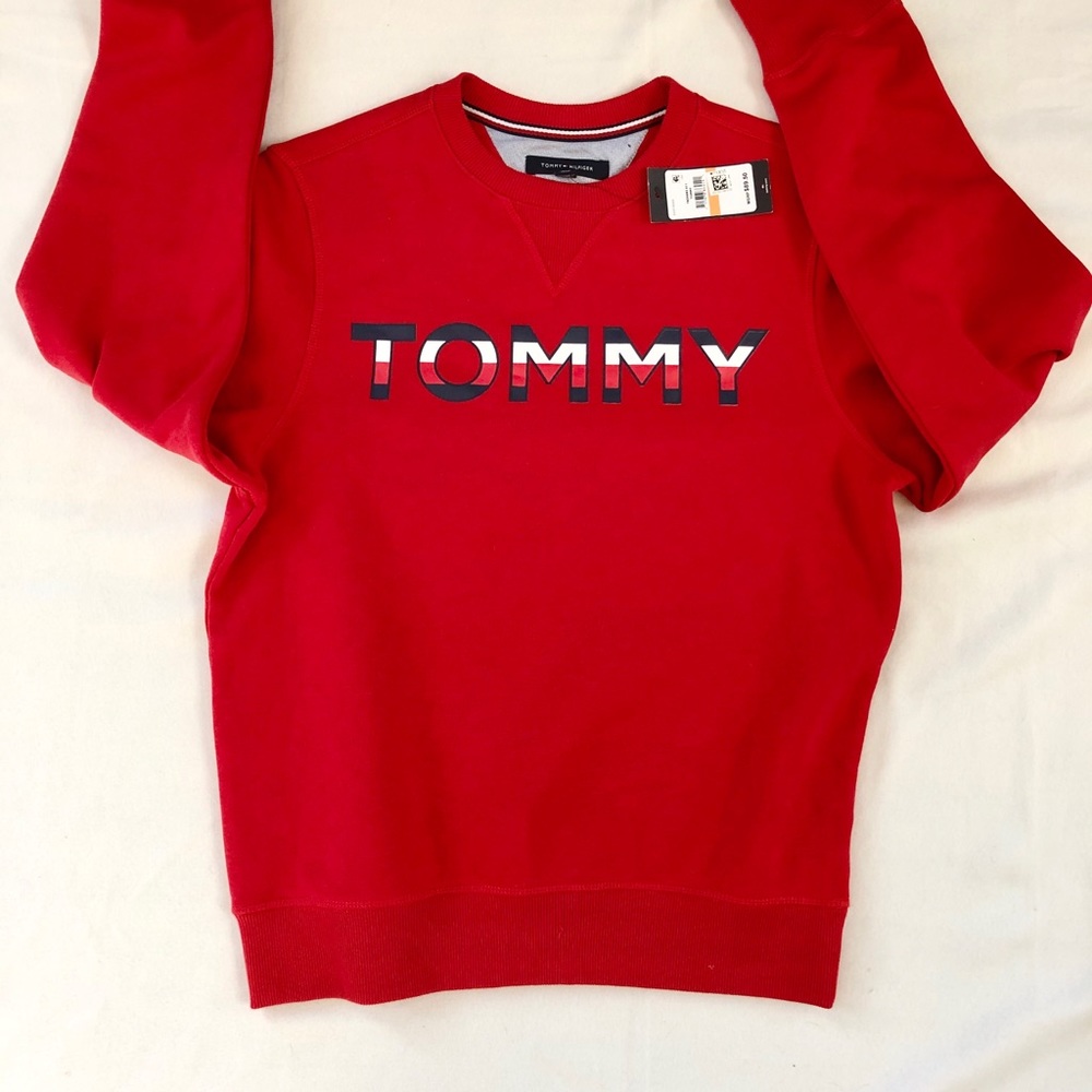 🆕New with tags TOMMY HILFIGER   MENS SWEATSHIRT - Picture 2 of 8